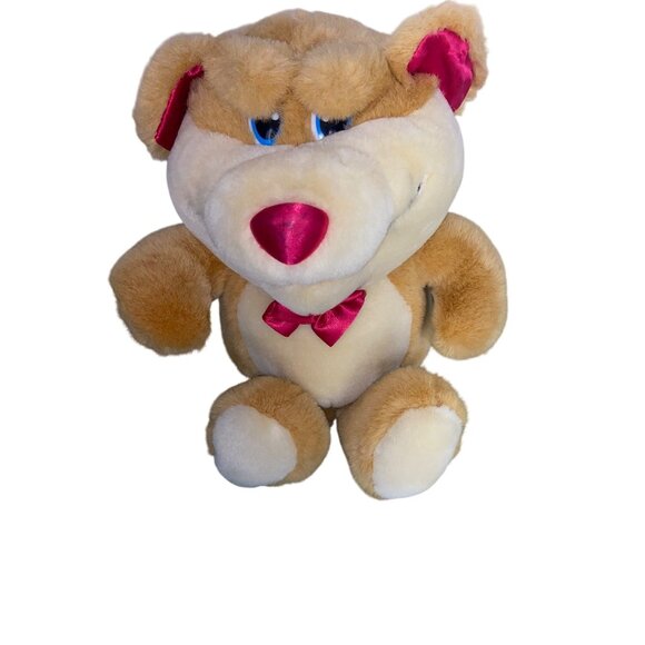 Nickels The Bow Tie Bear Plush Stuffed‎ Animal 12 Inches - Picture 1 of 7